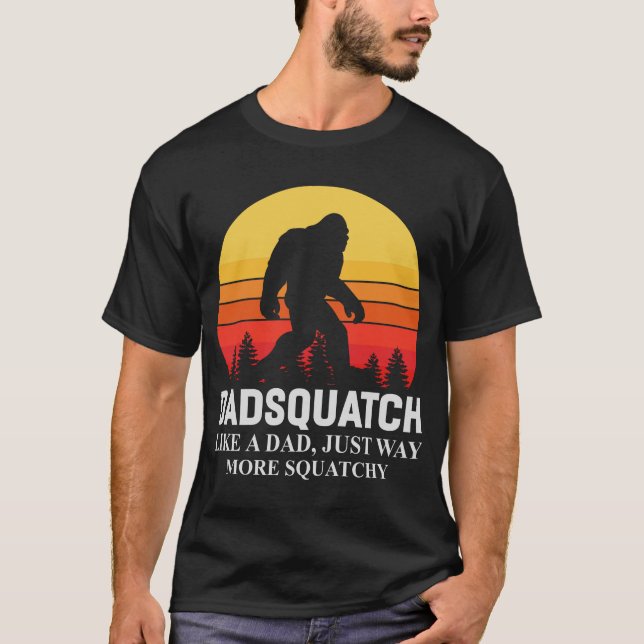 Camiseta Dadsquatch (Frente)