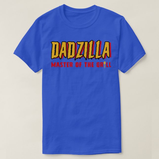 Camiseta Dadzilla Dia dos Pais (Frente do Design)
