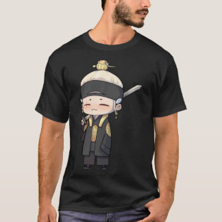 Camiseta Daechwita - Adesivo de arte em chibi AGUST D-2