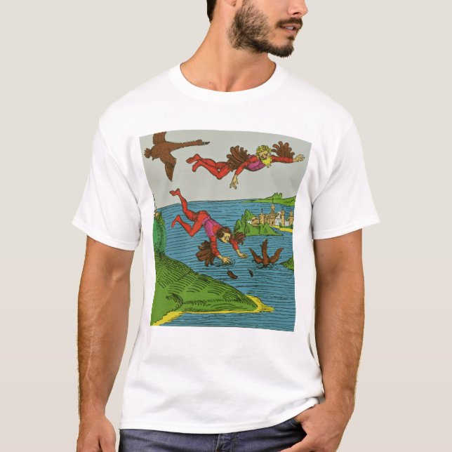 Camiseta Daedalus e Ícaro, século XV (Frente)