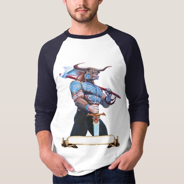 Camiseta Daedalus Minotaur de Crete (Frente)