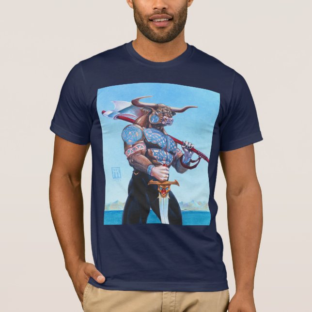 Camiseta Daedalus Minotaur de Crete (Frente)