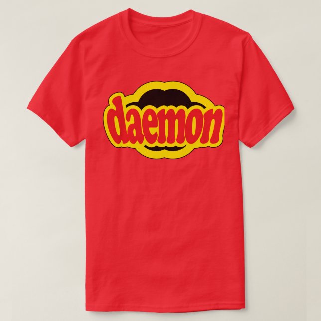 Camiseta Daemon (Frente do Design)