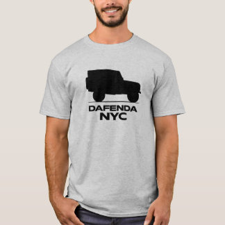 Camiseta DAFENDA NYC Black Solid Tee