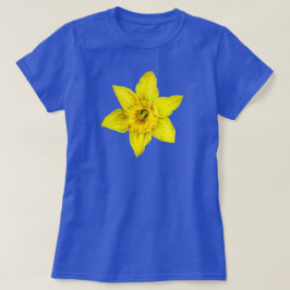 Camiseta Daffodil amarelo primavera flor