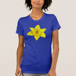 Camiseta Daffodil amarelo primavera flor