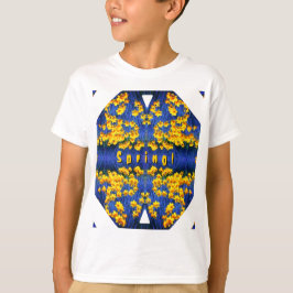 Camiseta Daffodil Primavera Fantasy seu texto T-Shirt