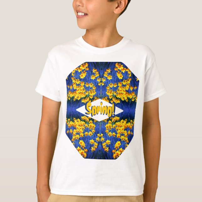 Camiseta Daffodil Primavera Fantasy T-Shirt (Frente)