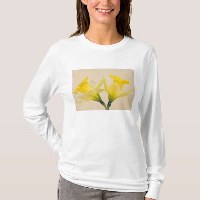 Camiseta Daffodilos amarelos (Frente)