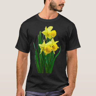 Camiseta Daffodils Alto e Curto