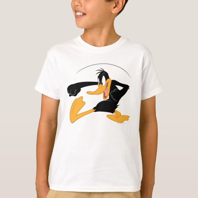 Camiseta DAFFY DUCK™ Balançando uma almoça (Frente)