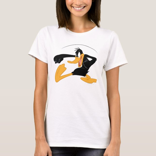 Camiseta DAFFY DUCK™ Balançando uma almoça (Frente)