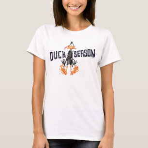 Camiseta DAFFY DUCK™ "Duck Season" desintegrado