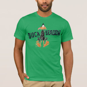 Camiseta DAFFY DUCK™ "Duck Season" desintegrado