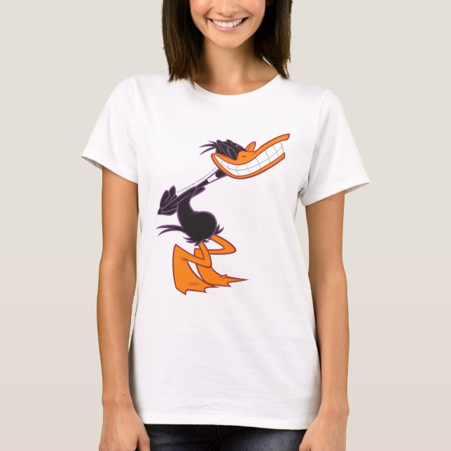Camiseta DAFFY DUCK™ Grande Sorriso (Frente)