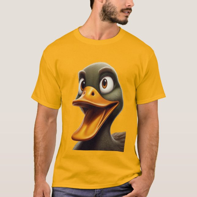 Camiseta DAFFY DUCK™ Incrível Face T-Shirt (Frente)