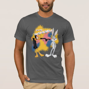 Camiseta DAFFY DUCK™ & INSETOS BUNNY™ "Você é desprezível"