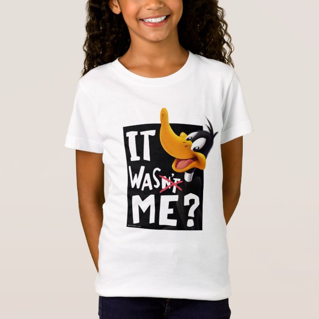 Camiseta DAFFY DUCK™ - Não fui eu / fui eu (Frente)