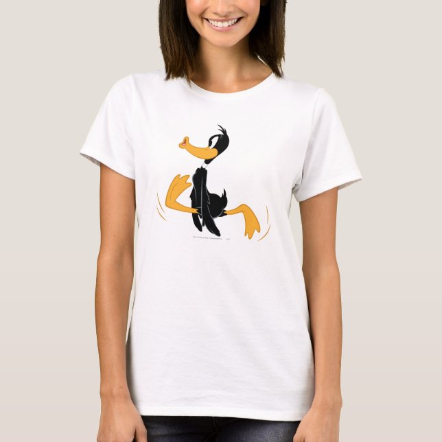 Camiseta DAFFY DUCK™ sendo louco (Frente)