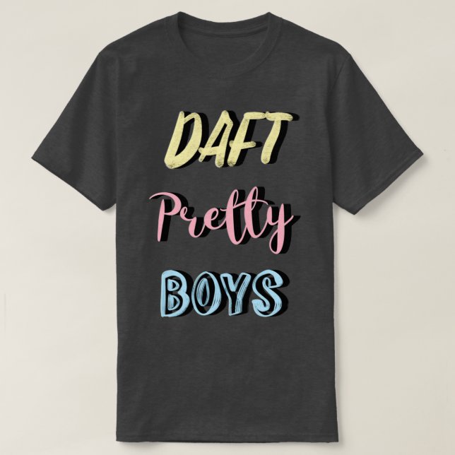 Camiseta Daft Bonito Boys (Frente do Design)