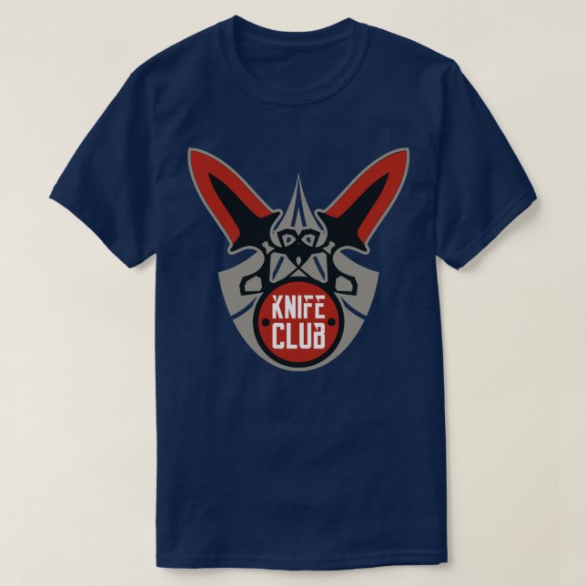 Camiseta Daggers Sombra do Clube de Faca CSGO (Frente do Design)