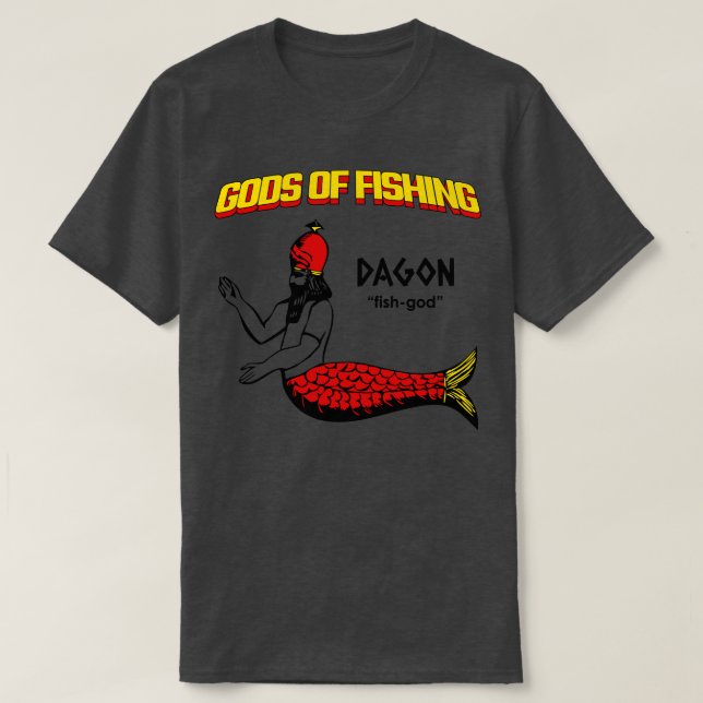 Camiseta Dagon Fish God 1 (Frente do Design)