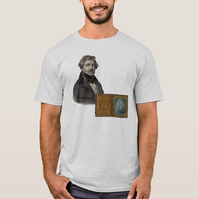 Camiseta Daguerre e o Daguerreotype (Frente)