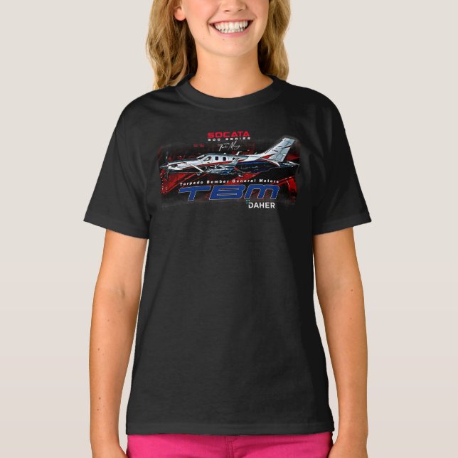 Camiseta Daher Socata TBM 900 Series GA Aviation (Frente)