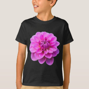 Camiseta Dahlia Rosa (Isolada)
