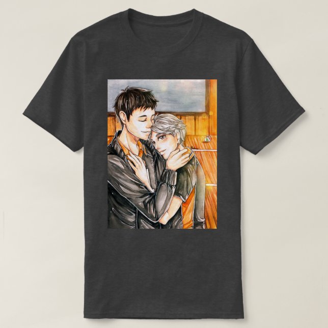 Camiseta Daichi Sawamura x Kshi Sugawara Haiky (Frente do Design)
