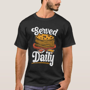 Camiseta Daily Pancake Eater Comida Pancake Maker