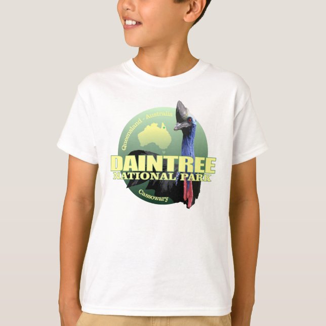 Camiseta Daintree NP (Cassowary) WT (Frente)