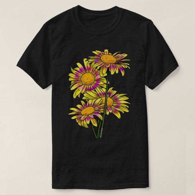 Camiseta Daisies Intersex (Frente do Design)