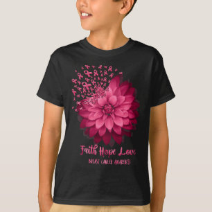 Camiseta Daisth Faith Esperança Ama Fluxo de Consciência do