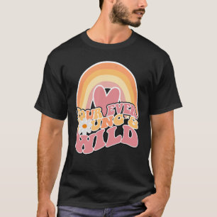 Camiseta Daisy Birthday Four Ever Young and Wild Boho 4th B