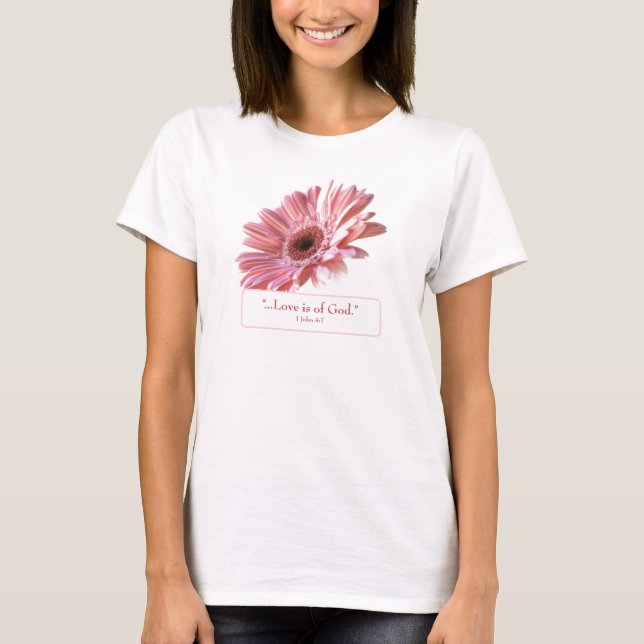 Camiseta Daisy "Blush" (Frente)