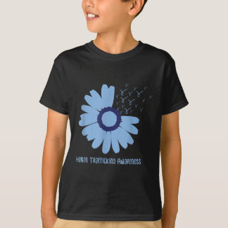 Camiseta Daisy Em Janeiro Veste Blue Human Traffic Aware