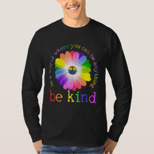 Camiseta Daisy Em Um Mundo Onde Você Pode Ser Qualquer Cois
