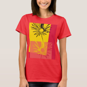 Camiseta Daisy Flower c.1982 #2 - T-shirt de arte