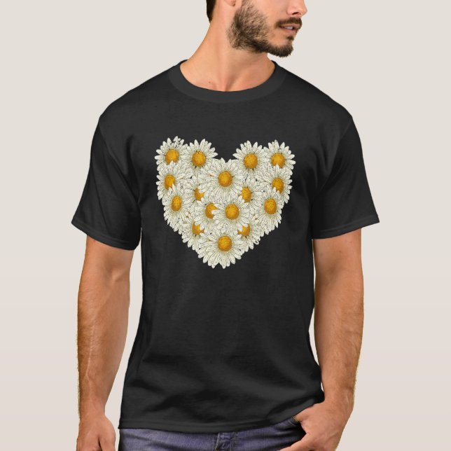 Camiseta Daisy Heart Botaner Daisy Daisy (Frente)