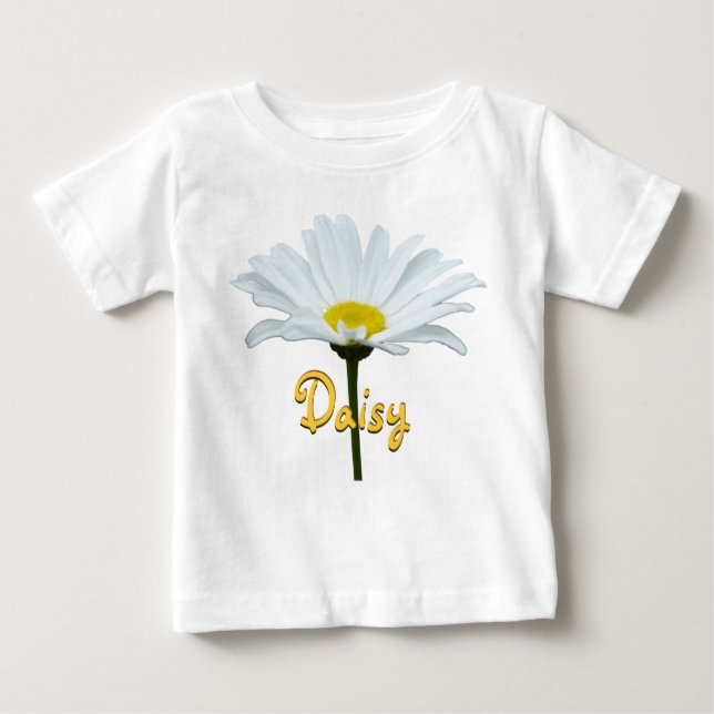 Camiseta Daisy Personalizada Daisy Baby Shirt (Frente)