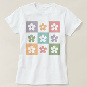 Camiseta Daisy Shirt, Daisy Gift, Retro Daisy T-shirt, Flow