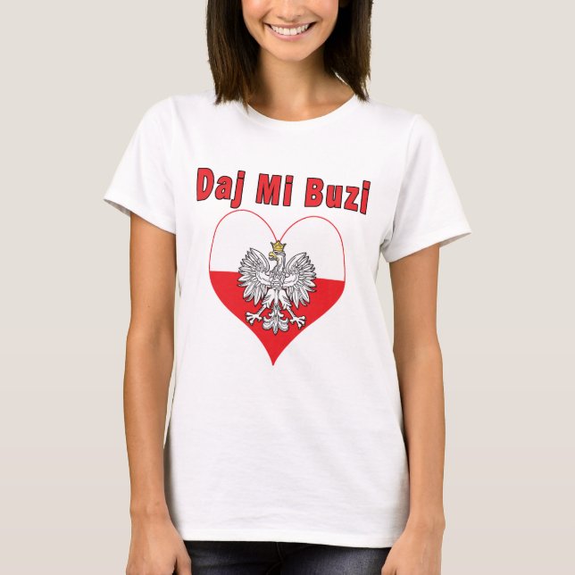 Camiseta Daj Mi Buzi Eagle Heart (Frente)