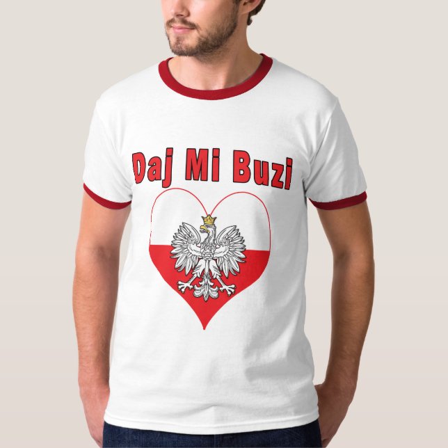 Camiseta Daj Mi Buzi Eagle Heart (Frente)
