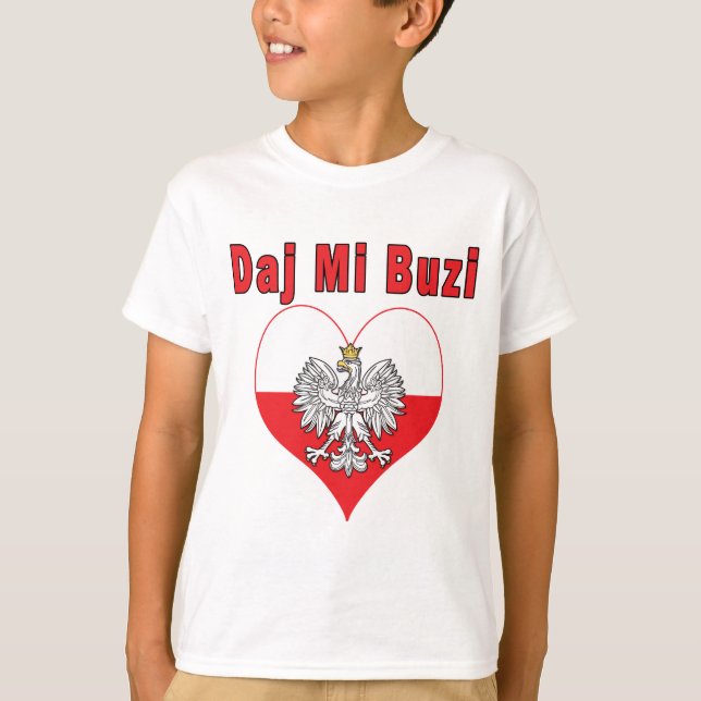 Camiseta Daj Mi Buzi Eagle Heart (Frente)