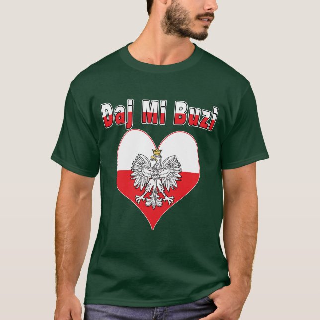 Camiseta Daj Mi Buzi Eagle Heart (Frente)