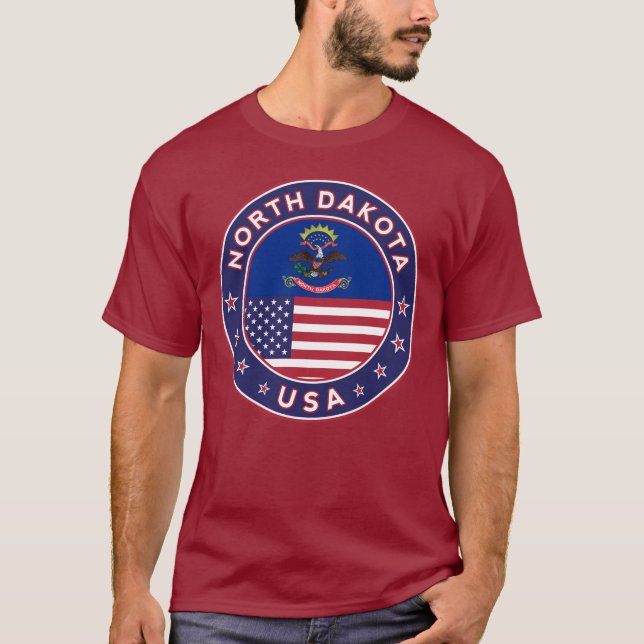 Camiseta Dakota do Norte (Frente)