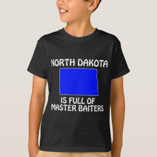 Camiseta Dakota do Norte - Cheio de Mestres da Isca