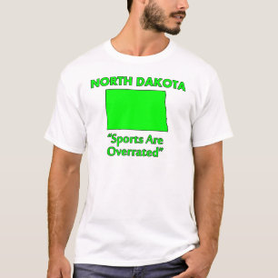 Camiseta Dakota do Norte - Esportes São Superestimados