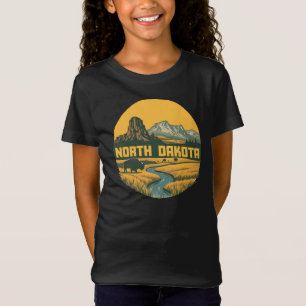 Camiseta Dakota do Norte Estados Unidos da América